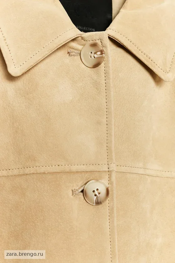 КУРТКА ИЗ ЗАМШИ коллекция Zara «ZW» 