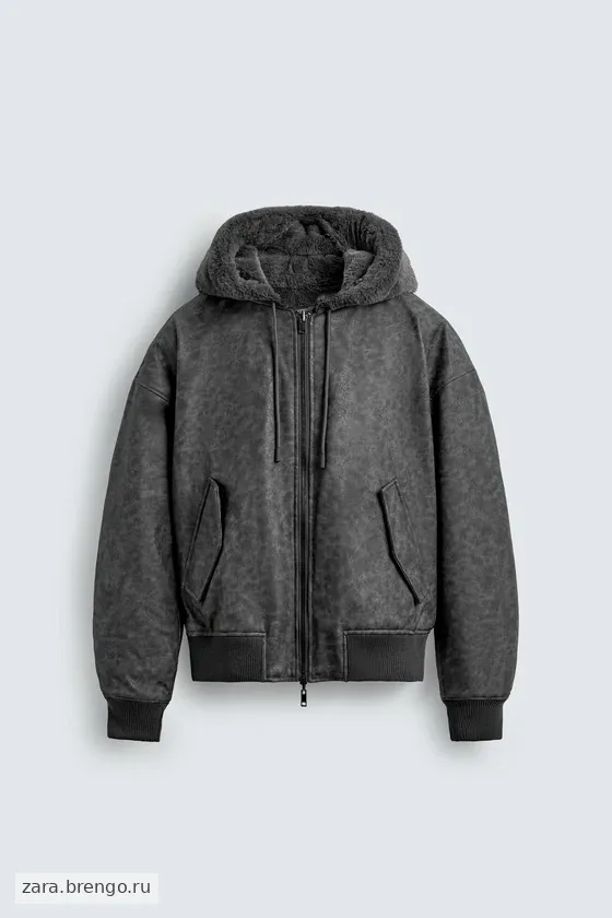 БОМБЕР REVERSIBLE ИСКУССТВЕННАЯ КОЖА