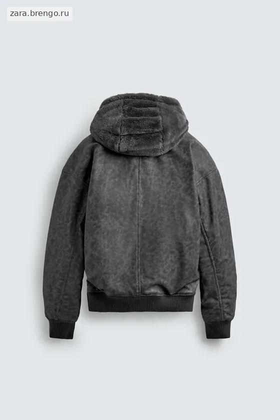 БОМБЕР REVERSIBLE ИСКУССТВЕННАЯ КОЖА