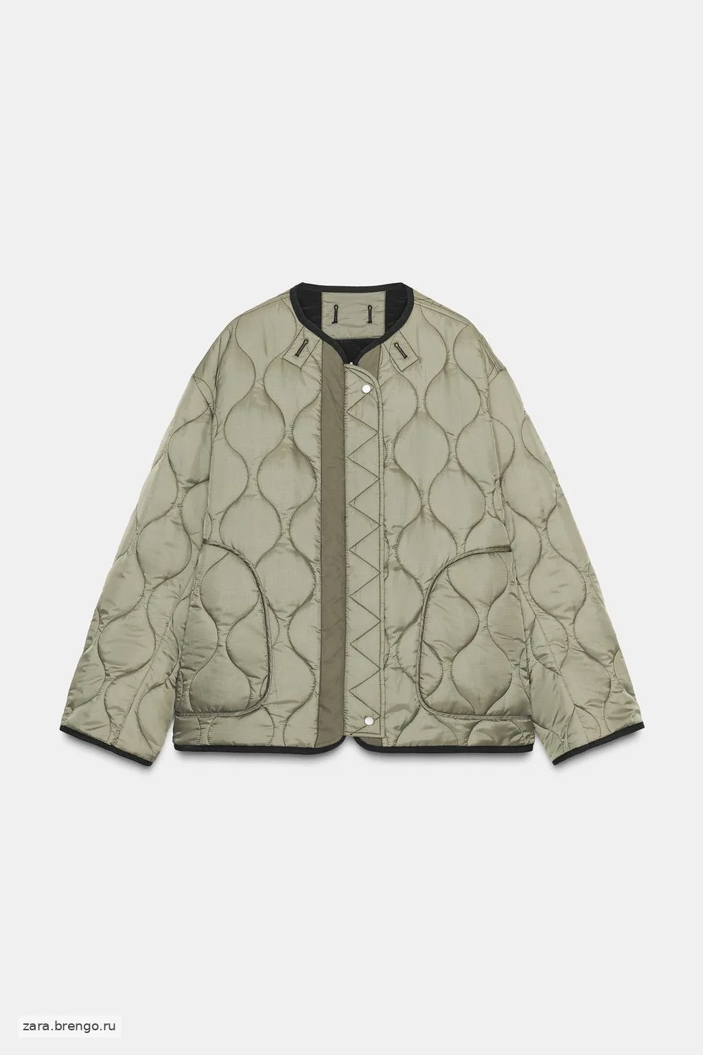 ДВУСТОРОННЯЯ СТЕГАНАЯ КУРТКА — коллекция Zara «ZW»