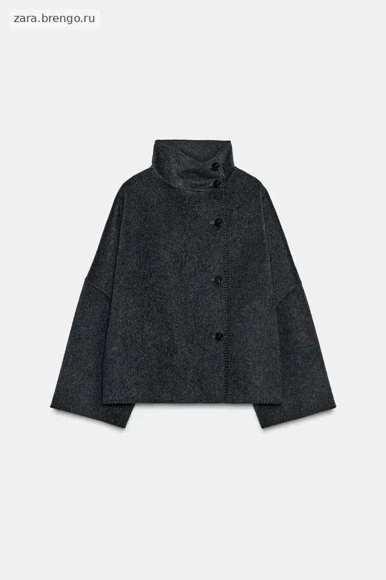 КУРТКА С ШЕРСТЬЮ — коллекция Zara «ZW»