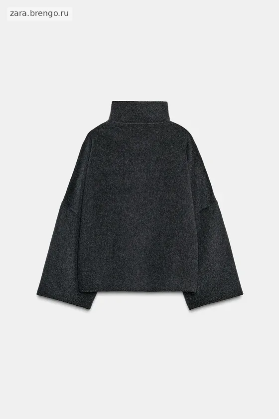 КУРТКА С ШЕРСТЬЮ — коллекция Zara «ZW»