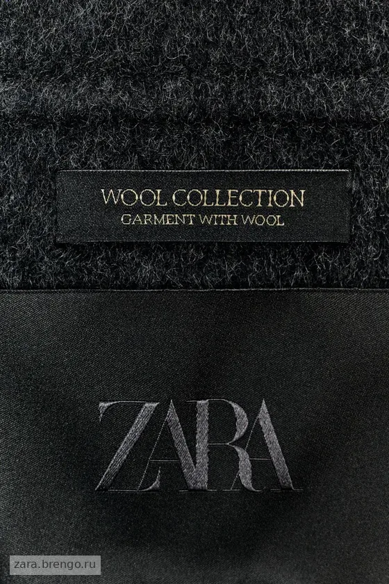 КУРТКА С ШЕРСТЬЮ — коллекция Zara «ZW»