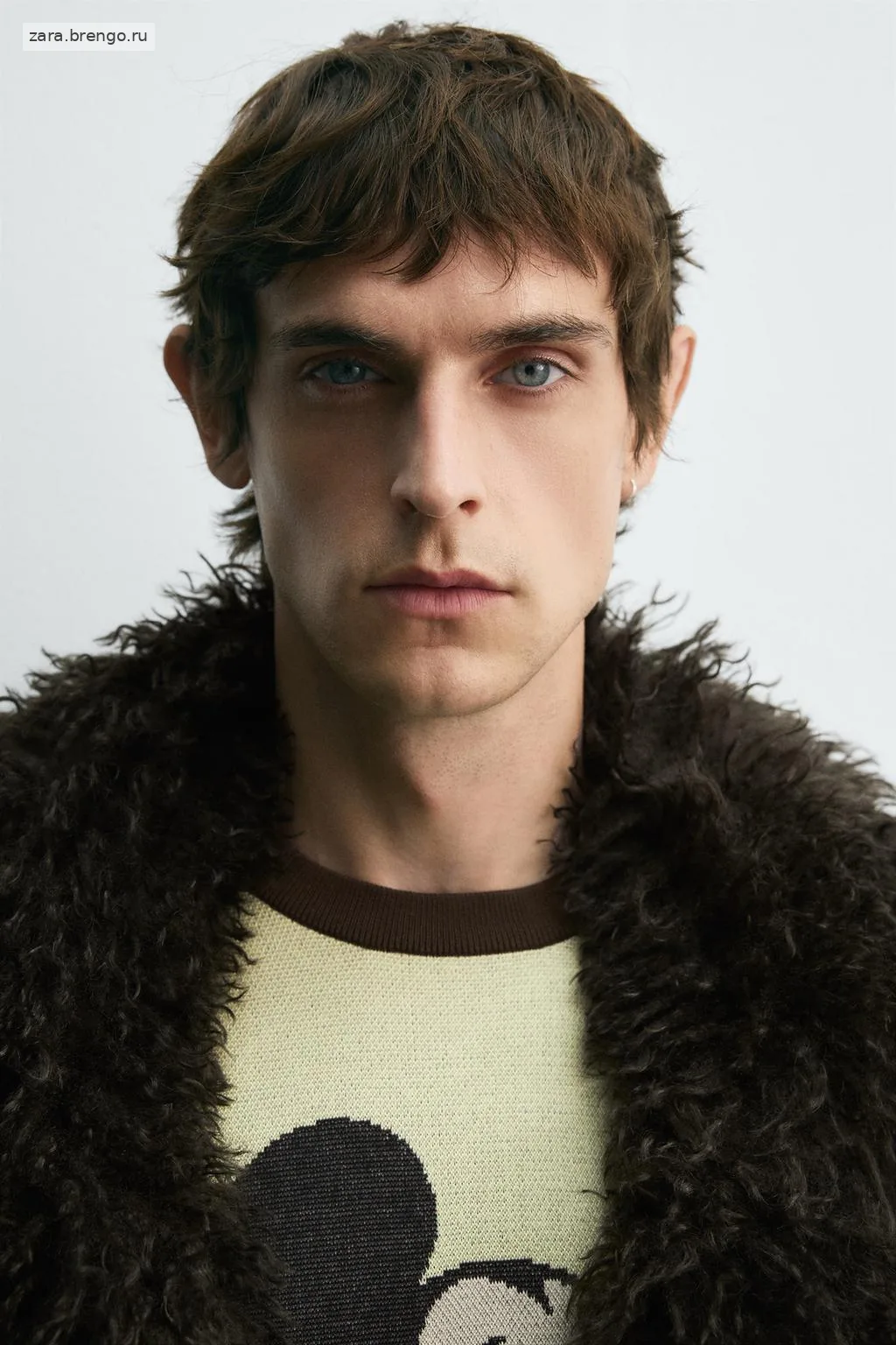 ПАЛЬТО В КЛЕТКУ HARRY LAMBERT ДЛЯ ZARA X DISNEY