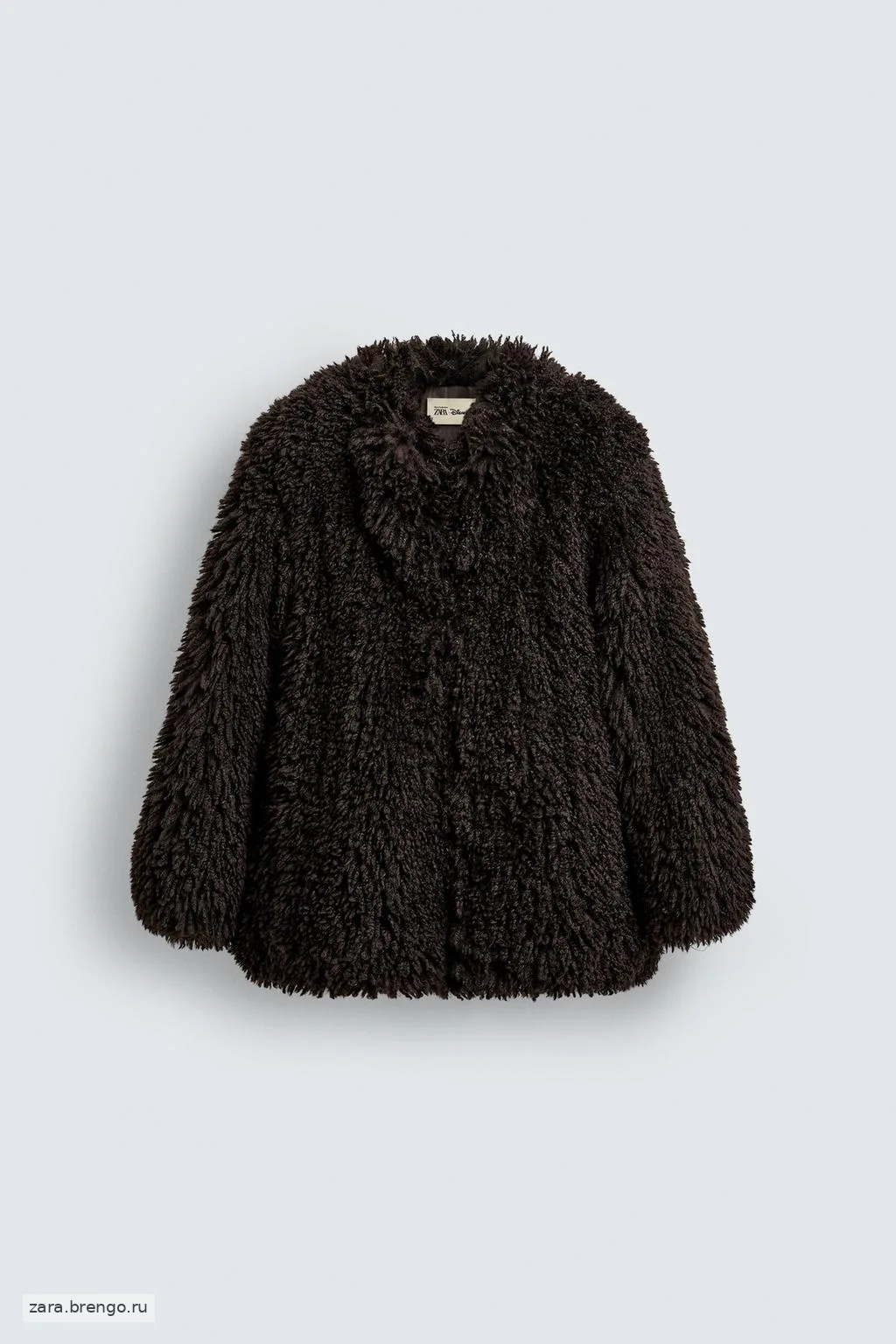 ПАЛЬТО ОВЕРСАЙЗ ИЗ ИСКУССТВЕННОГО МЕХА HARRY LAMBERT FOR ZARA X DISNEY