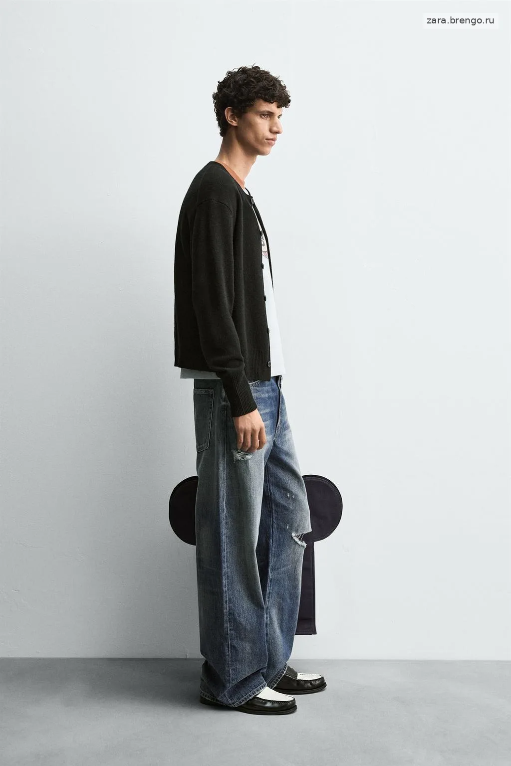 КАРДИГАН С НАШИВКОЙ MICKEY MOUSE HARRY LAMBERT FOR ZARA X DISNEY