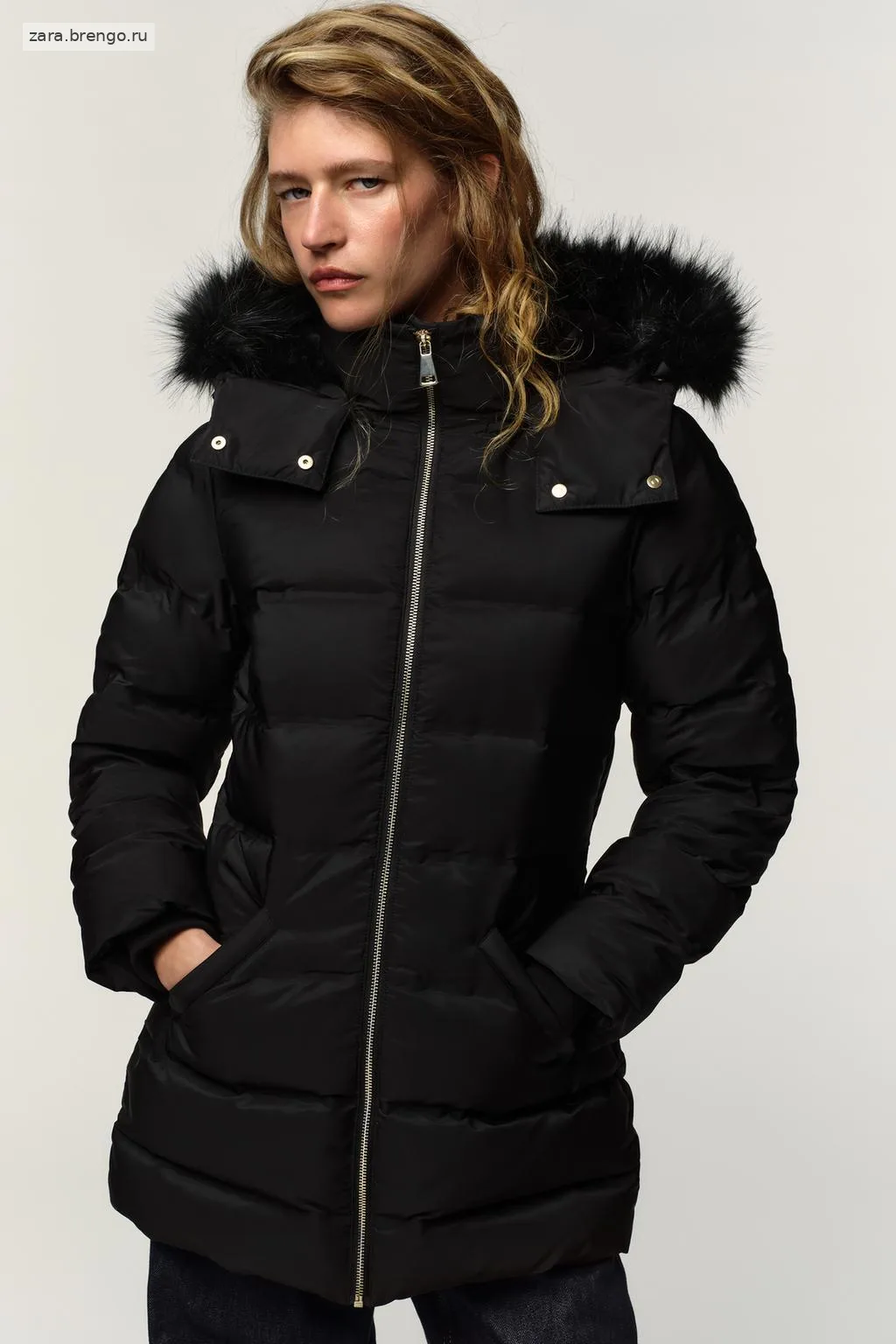 ПУХОВИК  WINDPROOF С КАПЮШОНОМ