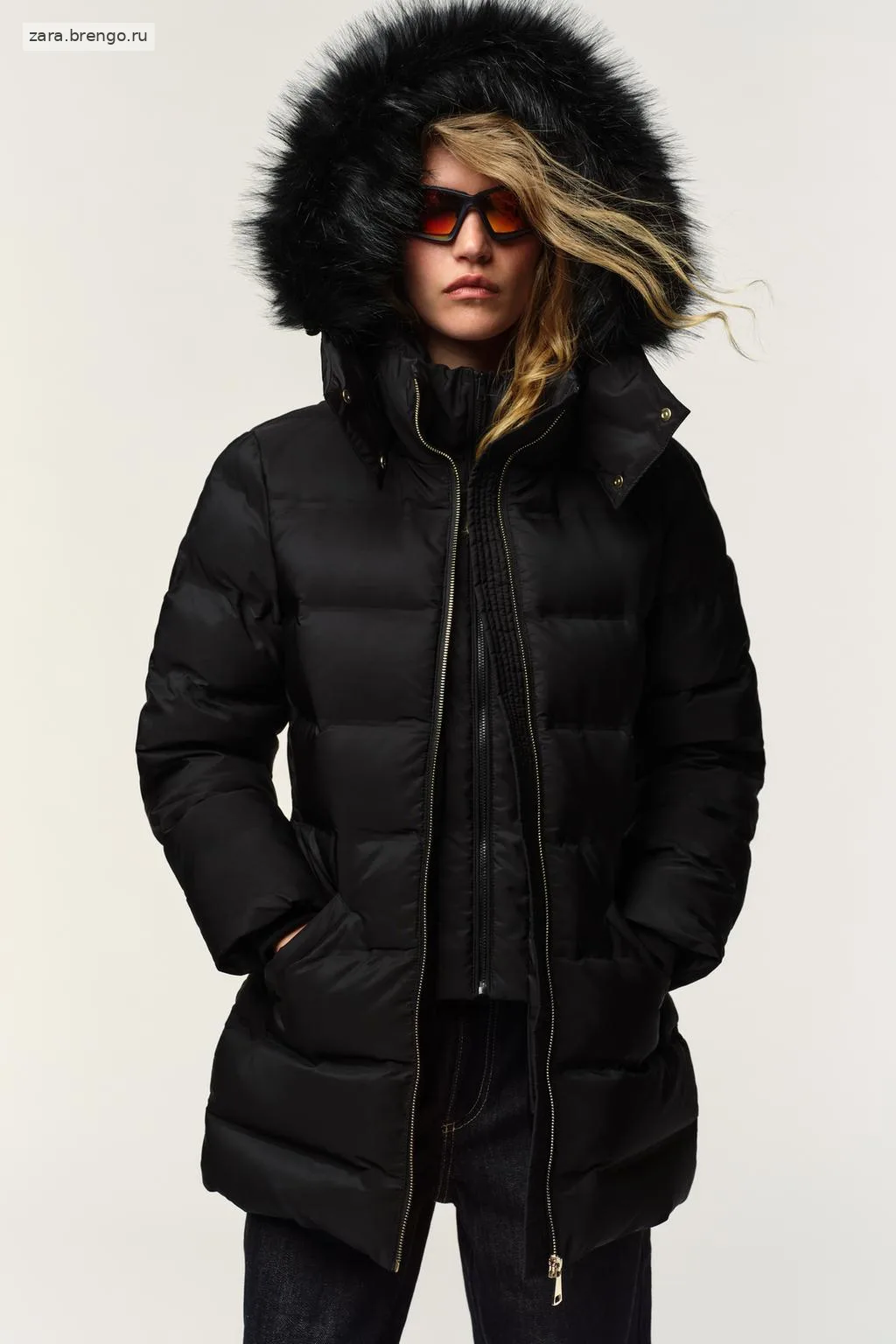 ПУХОВИК  WINDPROOF С КАПЮШОНОМ