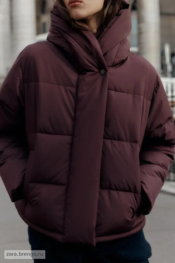 КОРОТКИЙ АНОРАК С КАПЮШОНОМ  WINDPROOF
