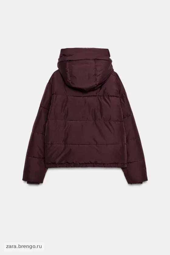 КОРОТКИЙ АНОРАК С КАПЮШОНОМ  WINDPROOF