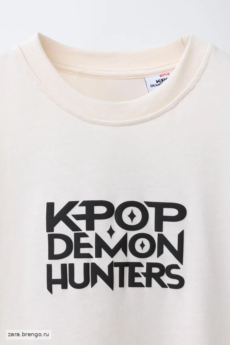 Футболка с принтом «Kpop Demon Hunters» © Netflix