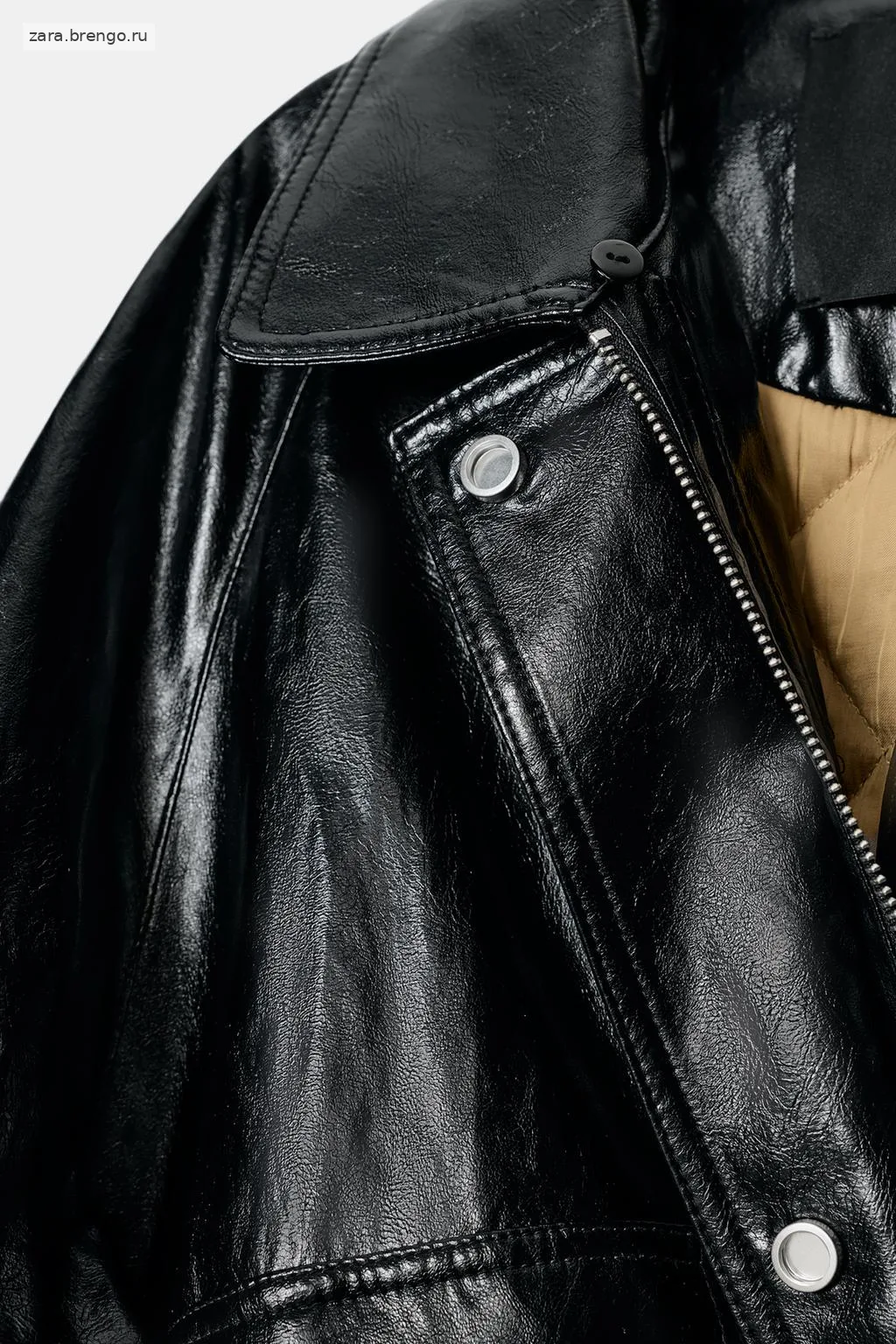 КУРТКА С ВОРОТНИКОМ ИЗ ИСКУССТВЕННОГО МЕХА — коллекция Zara «ZW»
