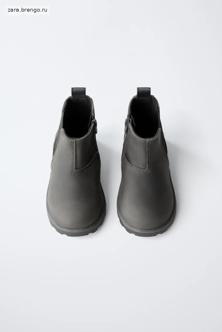 Ботинки из натуральной кожи barefoot
