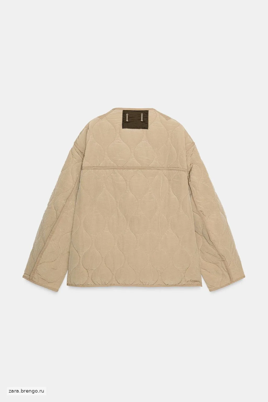 ДВУСТОРОННЯЯ СТЕГАНАЯ КУРТКА — коллекция Zara «ZW»