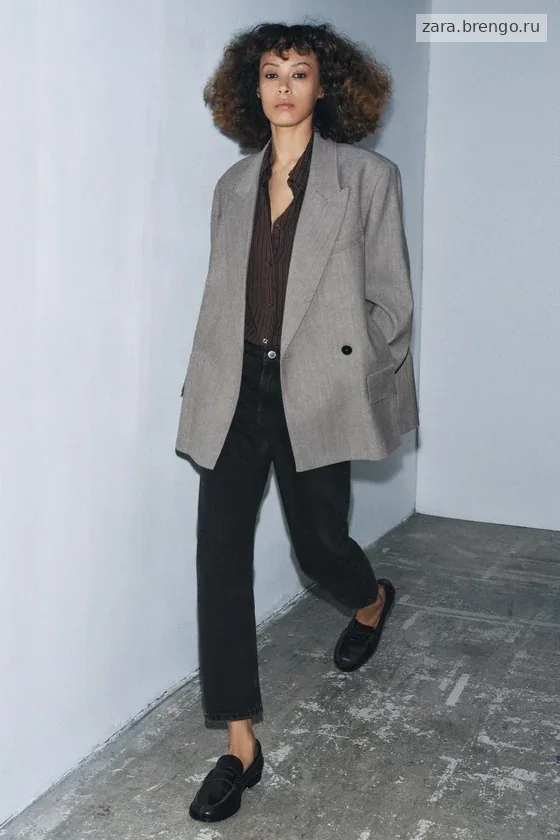 ДЖИНСЫ коллекция Zara «ZW» ПОЛНОЙ ДЛИНЫ СО СРЕДНЕЙ ПОСАДКОЙ