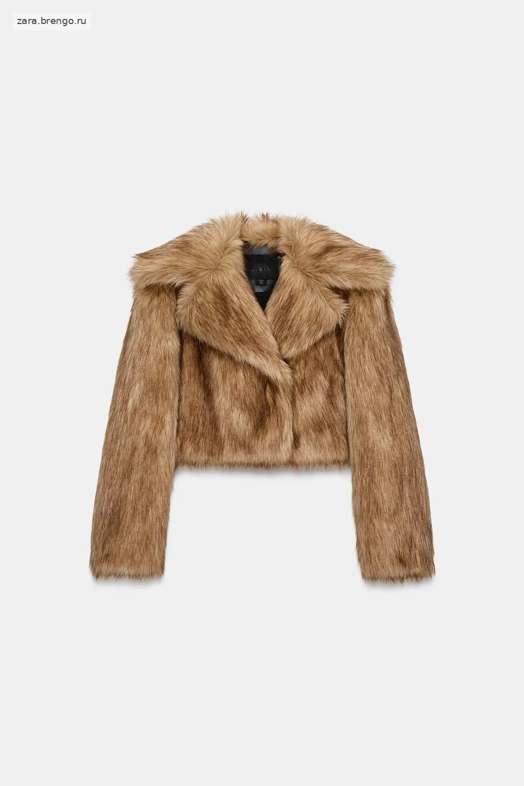 КОРОТКАЯ КУРТКА ИЗ ИСКУССТВЕННОГО МЕХА — коллекция Zara «ZW»