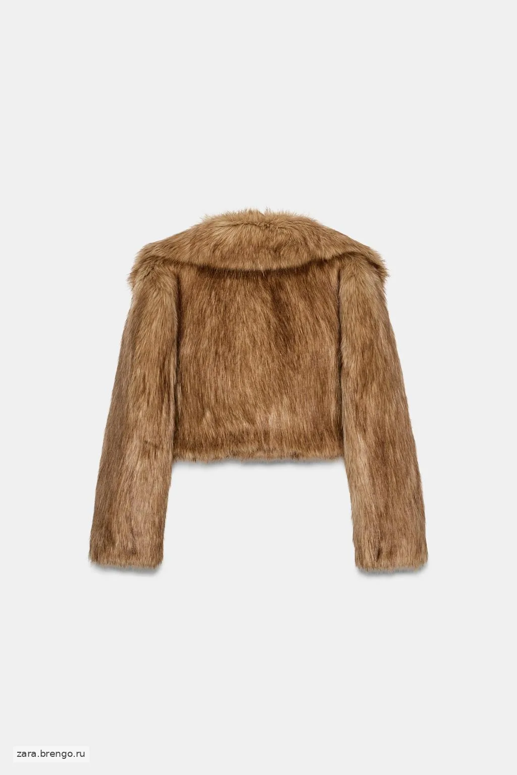 КОРОТКАЯ КУРТКА ИЗ ИСКУССТВЕННОГО МЕХА — коллекция Zara «ZW»