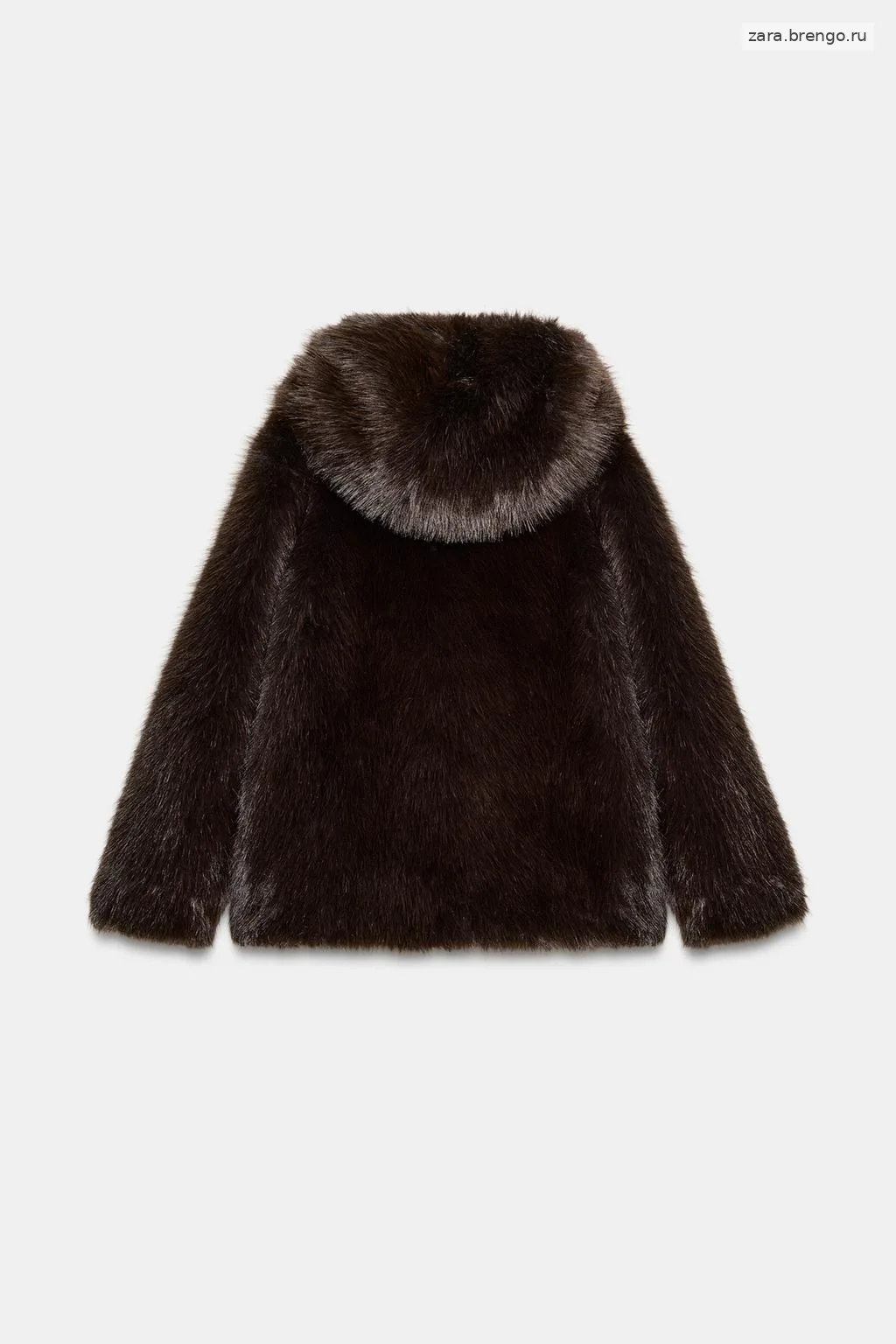 КОРОТКОЕ ПАЛЬТО ИЗ ИСКУССТВЕННОГО МЕХА — коллекция Zara «ZW»