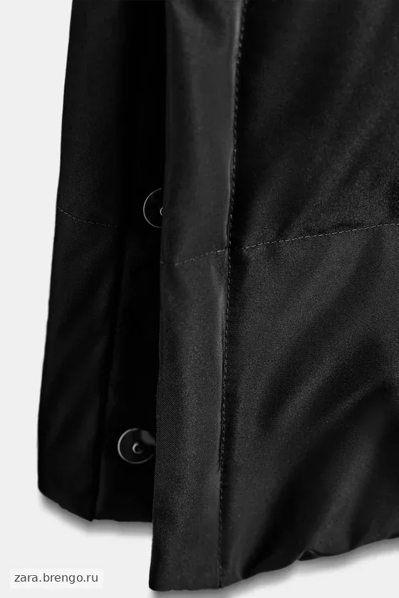ДЛИННЫЙ ПУХОВИК С КАПЮШОНОМ  WINDPROOF
