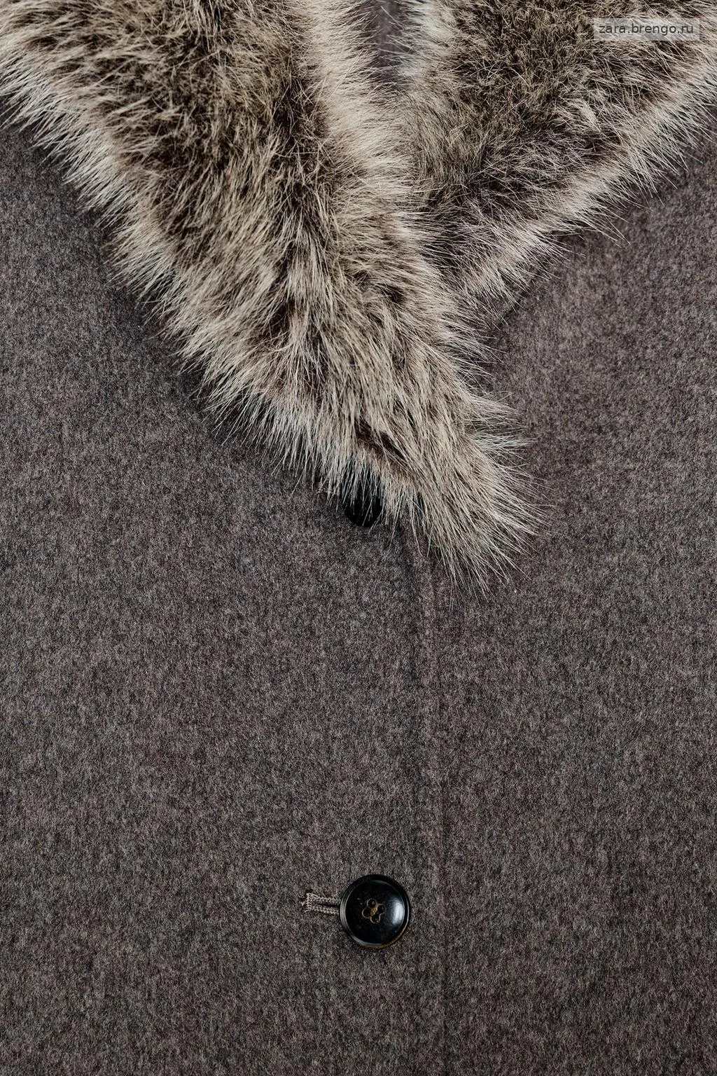 ПАЛЬТО ИЗ СМЕСОВОЙ ШЕРСТИ — коллекция Zara «ZW» 