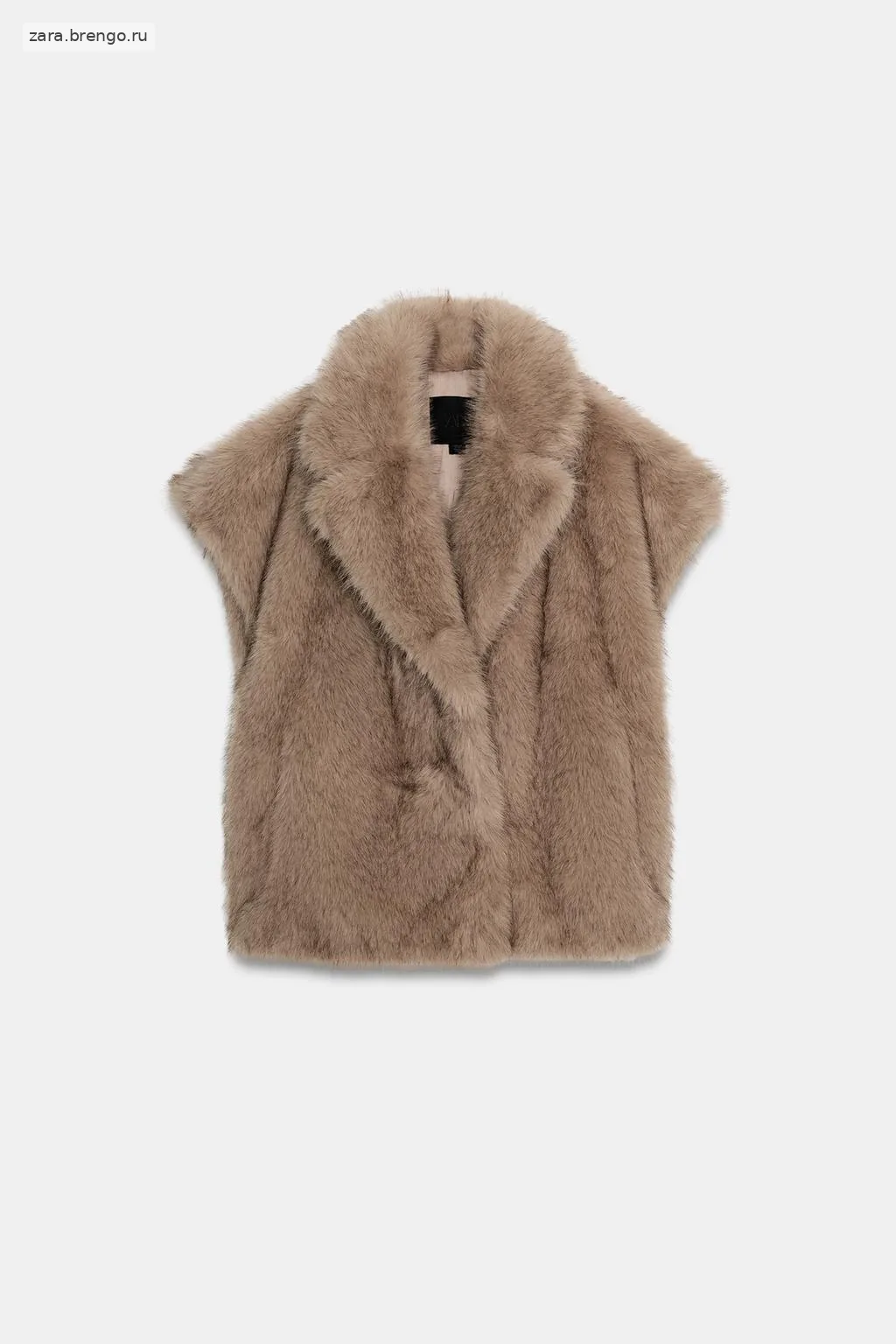 ЖИЛЕТ ИЗ ИСКУССТВЕННОГО МЕХА — коллекция Zara «ZW» 