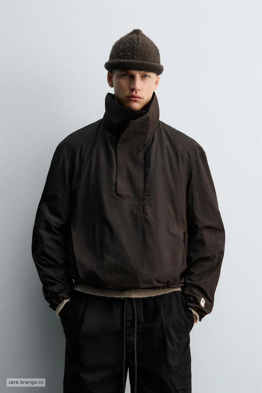 Ветровка с карманом на молнии technical pouch pocket windbreaker x sr_a