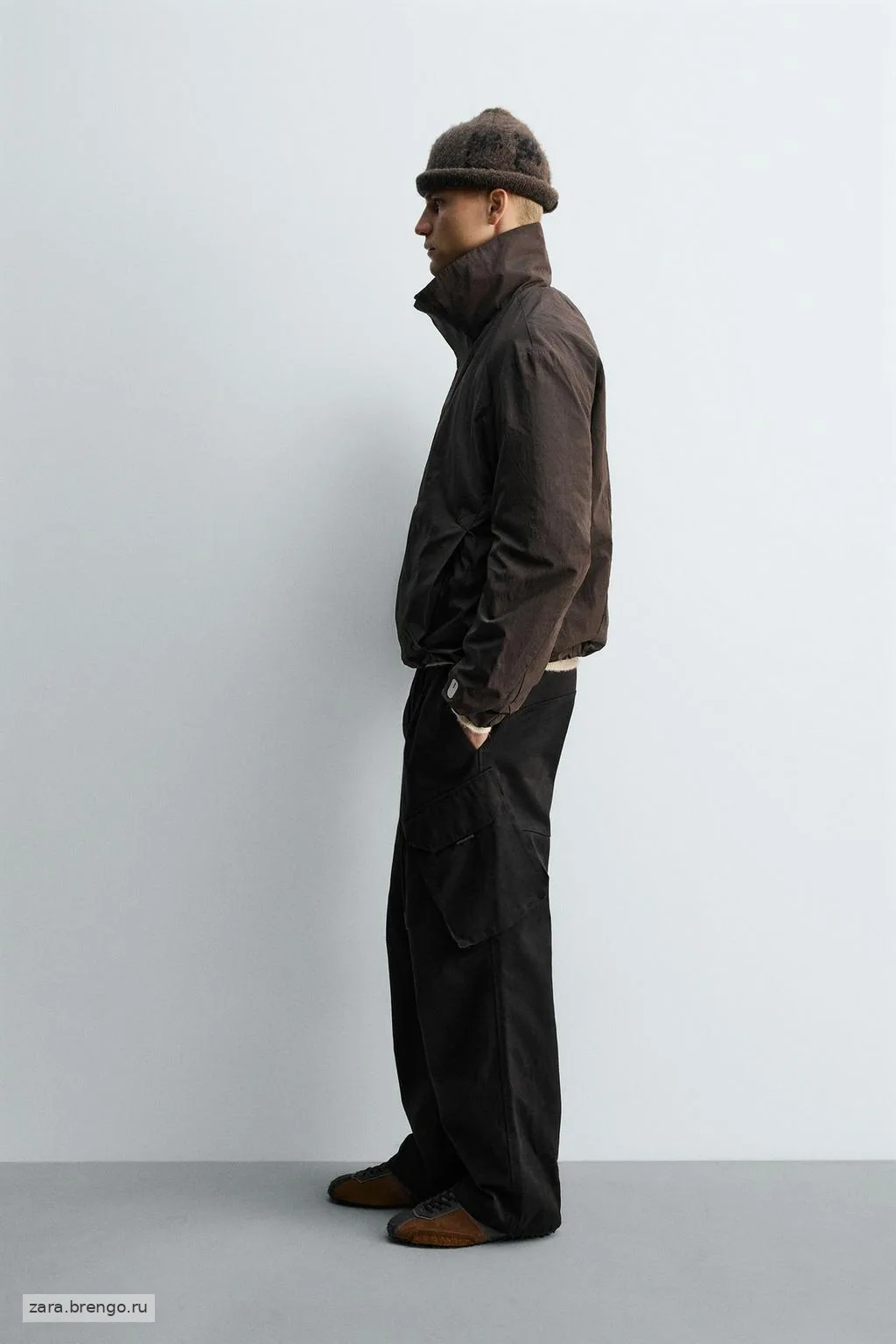 Ветровка с карманом на молнии technical pouch pocket windbreaker x sr_a