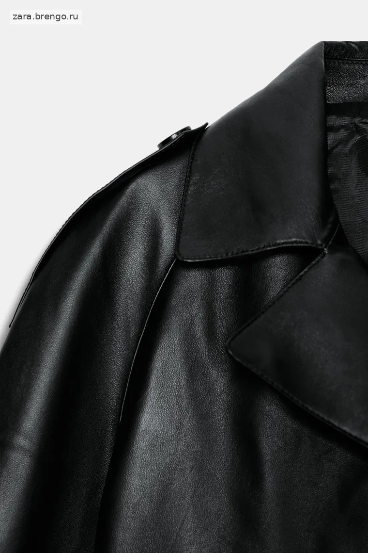Кожаная куртка Zara «ZW» 