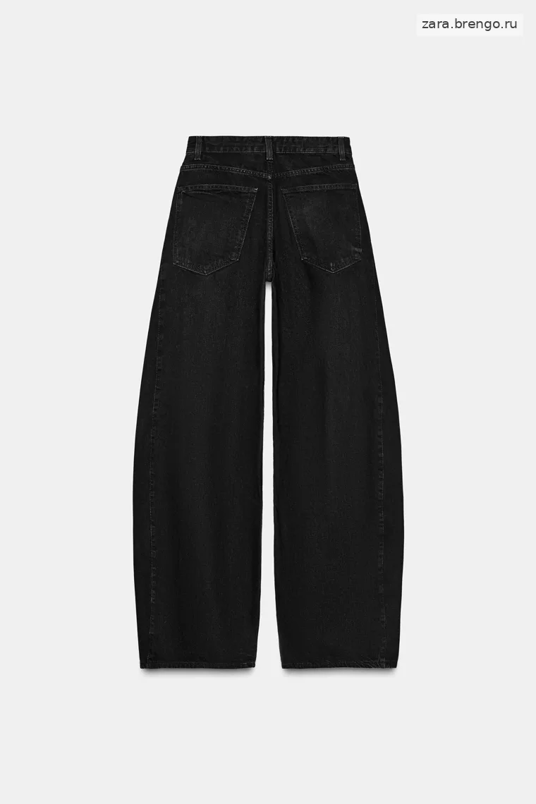 Джинсы средней посадки oversize trf