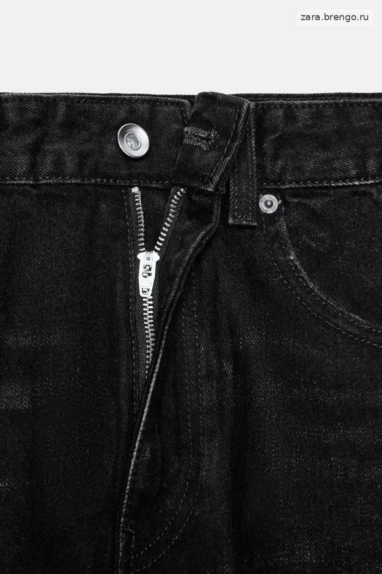Джинсы средней посадки oversize trf