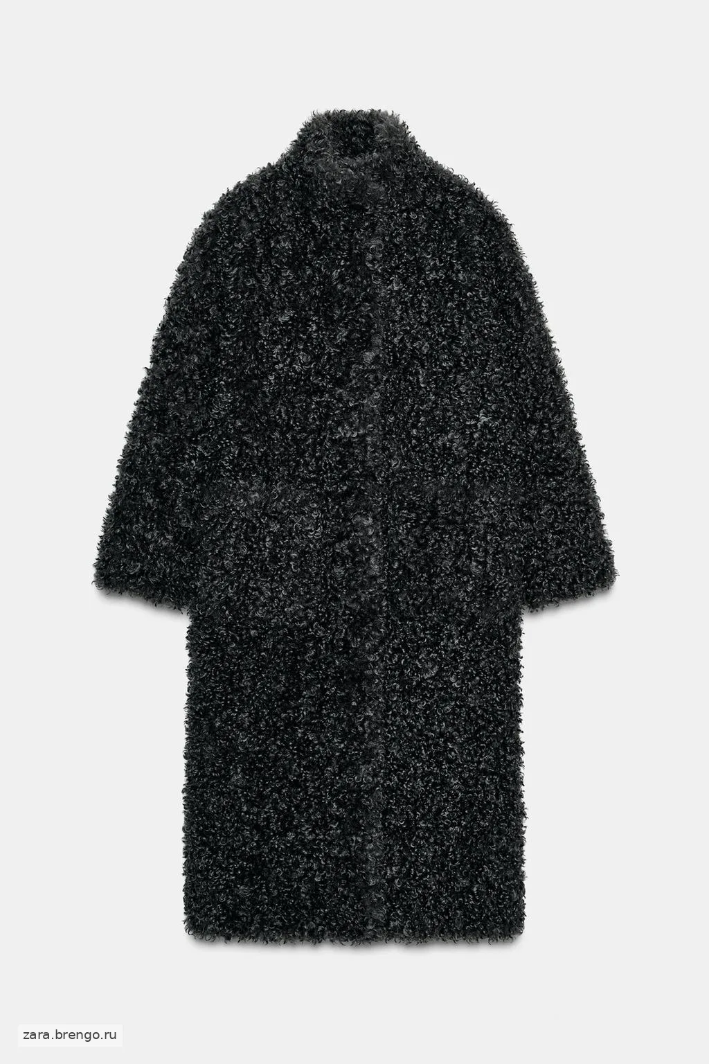 ДЛИННОЕ ПАЛЬТО ИЗ ИСКУССТВЕННОЙ ОВЧИНЫ — коллекция Zara «ZW»