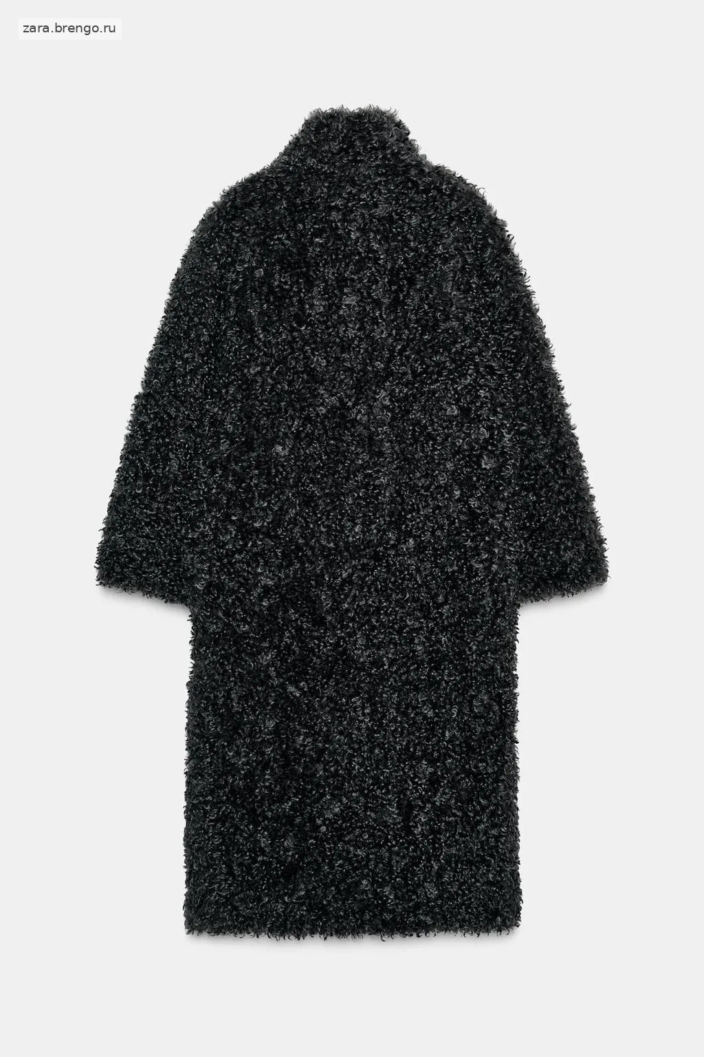 ДЛИННОЕ ПАЛЬТО ИЗ ИСКУССТВЕННОЙ ОВЧИНЫ — коллекция Zara «ZW»