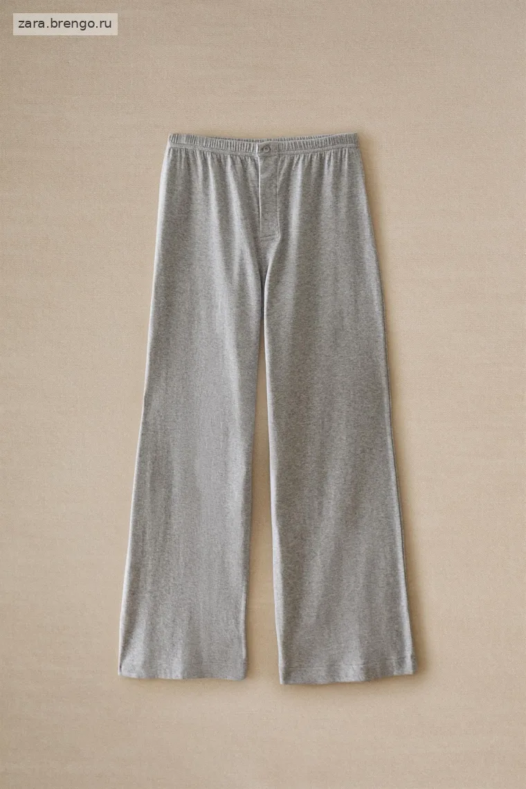 Брюки из хлопка zara
