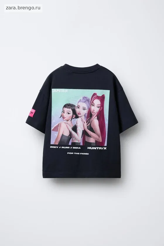 ФУТБОЛКА С ПРИНТОМ «Kpop Demon Hunters» © Netflix