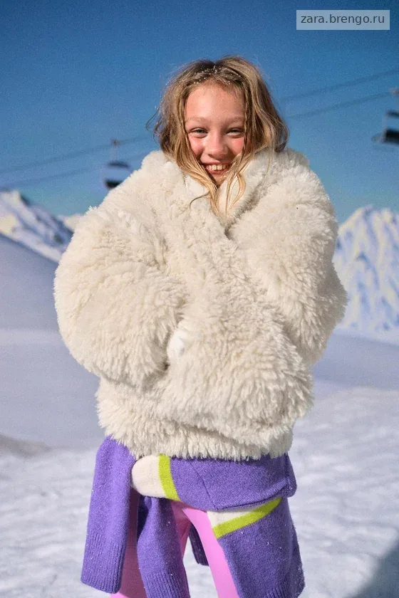 КУРТКА ИЗ ИСКУССТВЕННОГО МЕХА коллекция «Ski»
