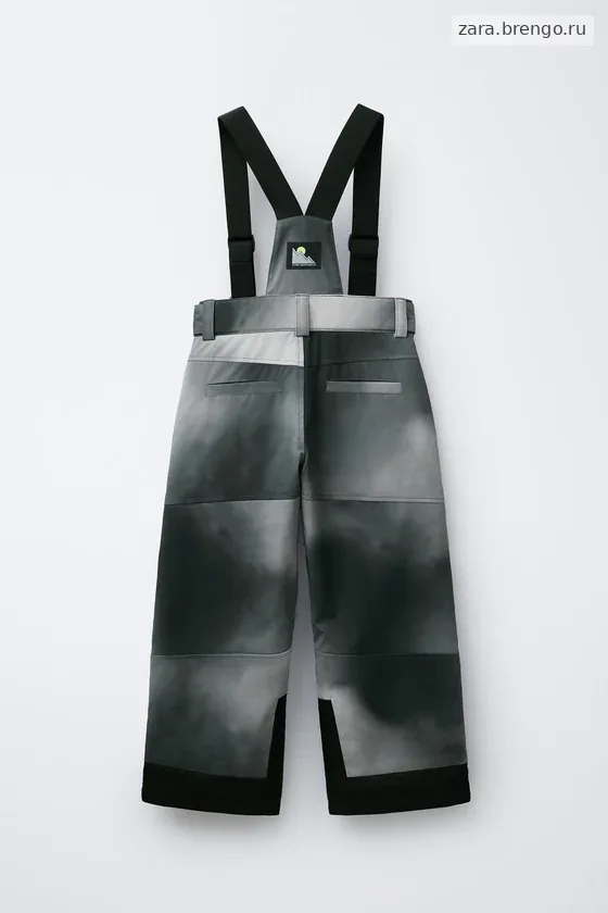 БРЮКИ НА ПОДТЯЖКАХ TIE DYE  С СИСТЕМОЙ RECCO® — коллекция «Ski»