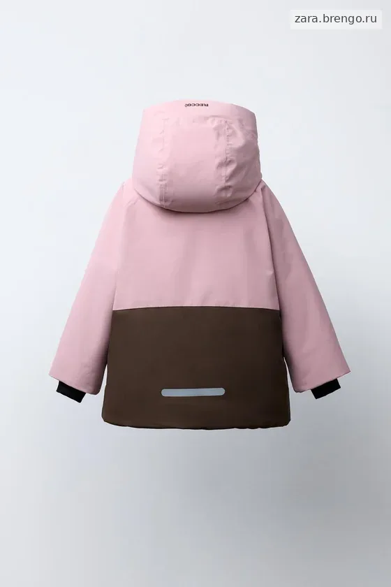 КУРТКА С КАПЮШОНОМ  В СТИЛЕ COLOR BLOCK коллекция «Ski»