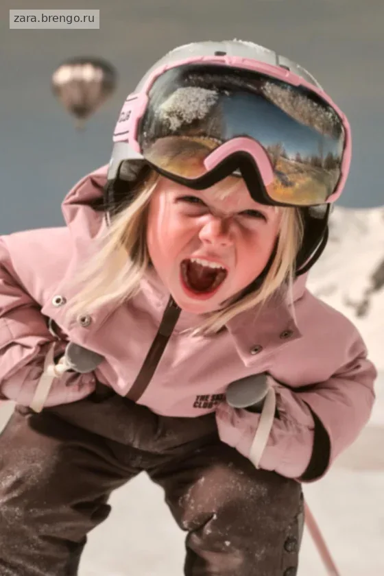 КУРТКА С КАПЮШОНОМ  В СТИЛЕ COLOR BLOCK коллекция «Ski»