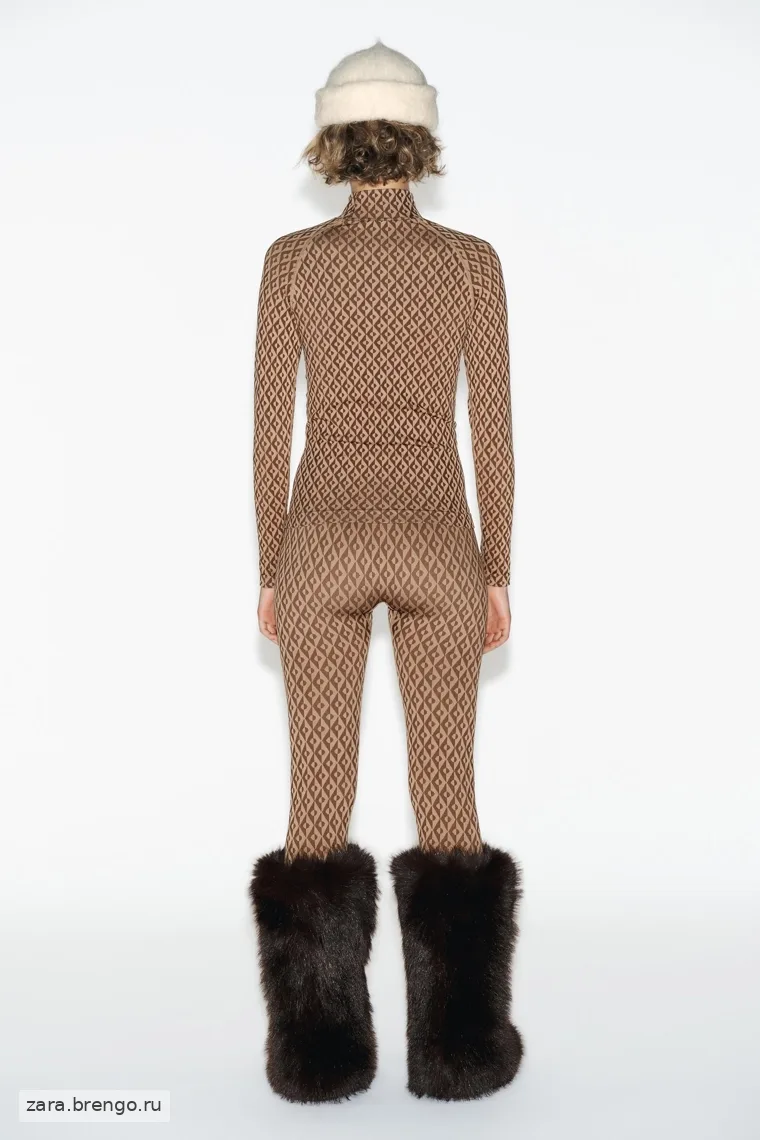 Легкая структурная термобельевая майка из коллекции для лыж zara