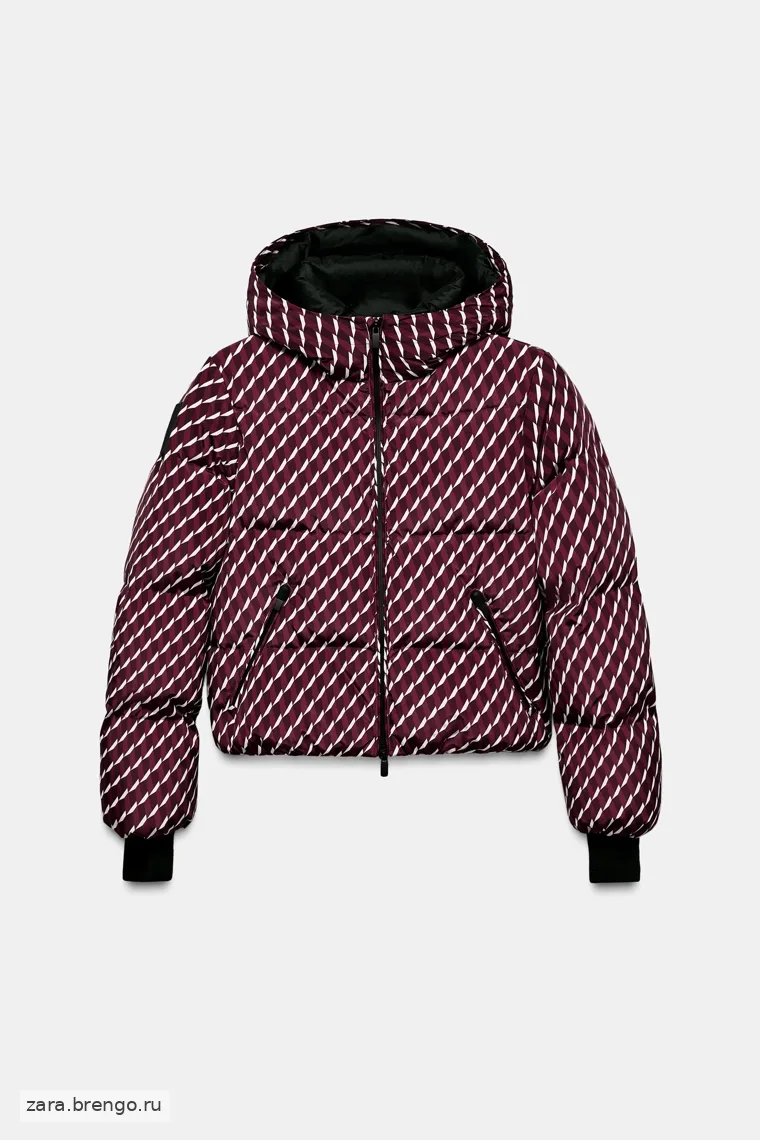 Пуховик с ветрозащитой и водоотталкивающей отделкой recco® technology ski collection
