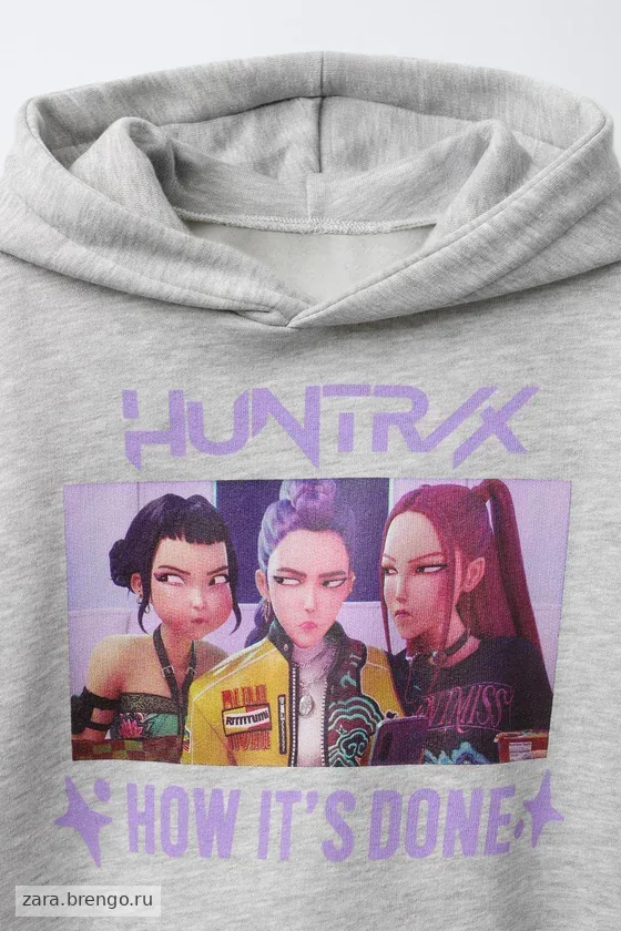 ХУДИ С ПРИНТОМ «Kpop Demon Hunters» © Netflix