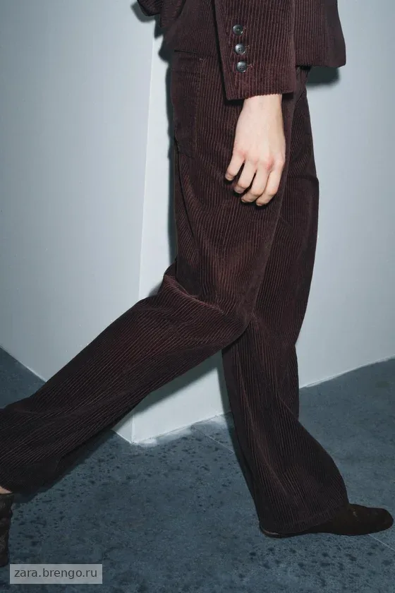 ВЕЛЬВЕТОВЫЕ БРЮКИ  — коллекция Zara «ZW»