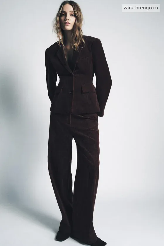 ВЕЛЬВЕТОВЫЕ БРЮКИ  — коллекция Zara «ZW»