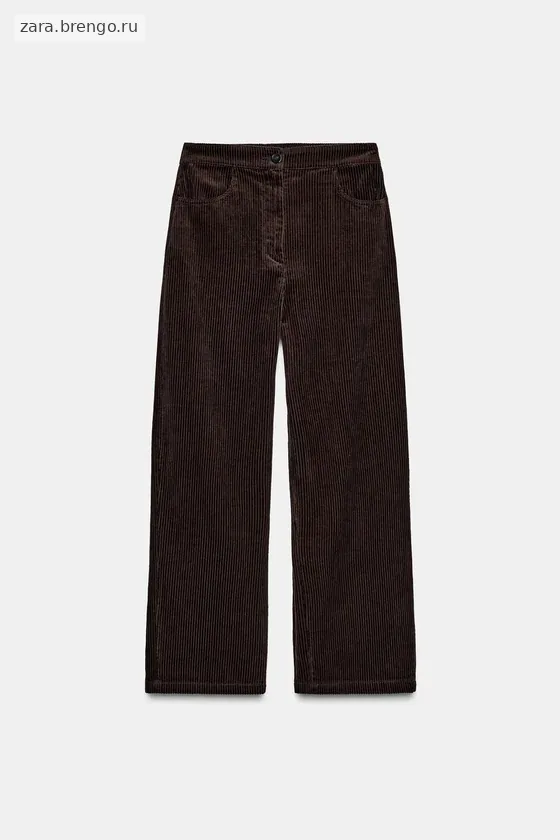 ВЕЛЬВЕТОВЫЕ БРЮКИ  — коллекция Zara «ZW»