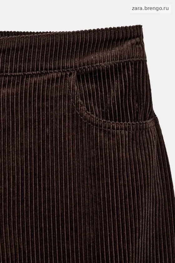 ВЕЛЬВЕТОВЫЕ БРЮКИ  — коллекция Zara «ZW»