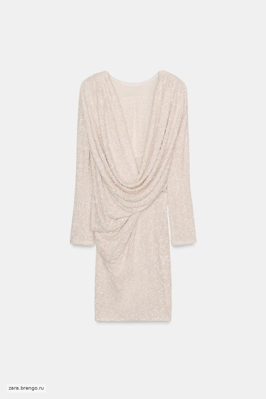 КОРОТКОЕ ПЛАТЬЕ С ПАЙЕТКАМИ — коллекция Zara «ZW»