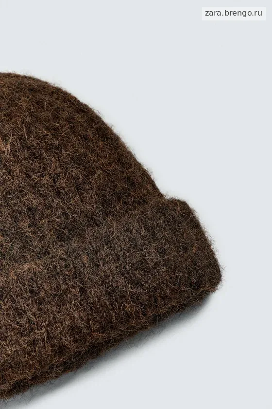ШАПКА БИНИ ИЗ СМЕСОВОЙ ШЕРСТИ