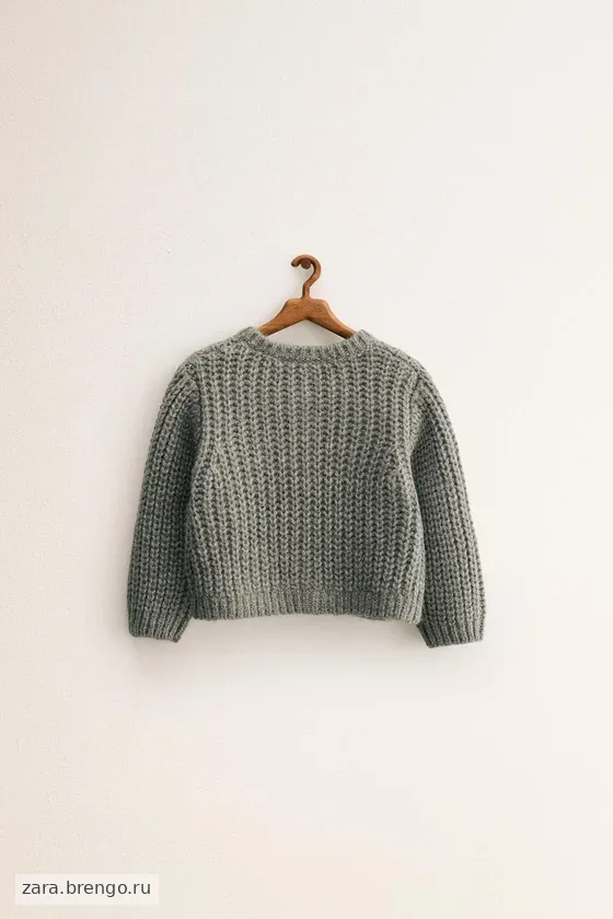 Zara «Timeless» — КАРДИГАН КРУПНОЙ ВЯЗКИ