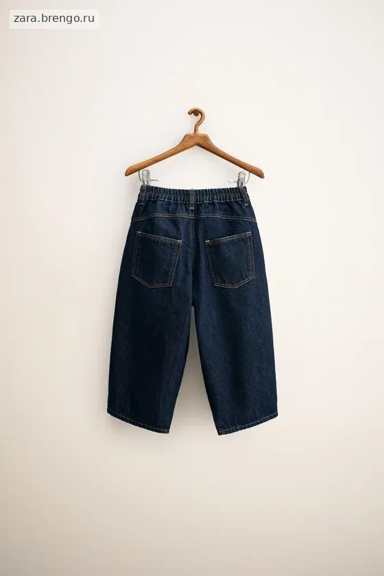 Zara «Timeless» — ДЖИНСЫ баллон С ЗАЩИПАМИ