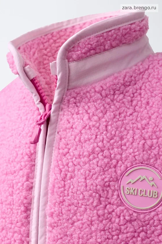 КУРТКА ИЗ ИСКУССТВЕННОЙ ОВЧИНЫ коллекция «Ski»